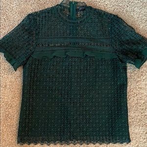Zara lace crochet top